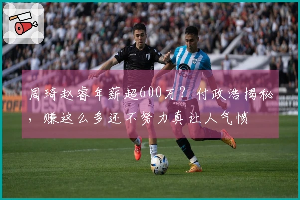 周琦赵睿年薪超600万?付政浩揭秘,赚这么多还不努力真让人气愤